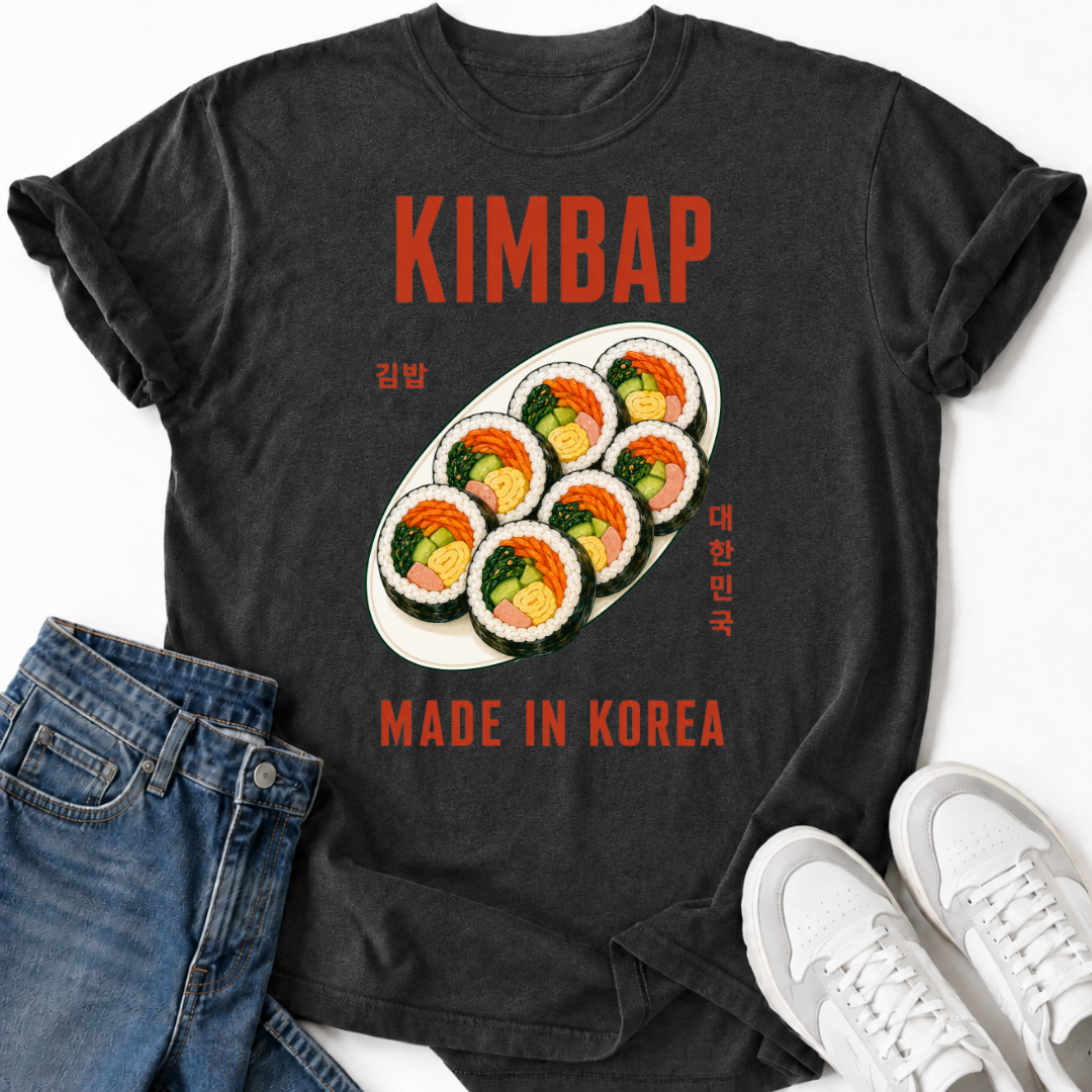 KIMBAP MADE IN KOREA T-SHIRT