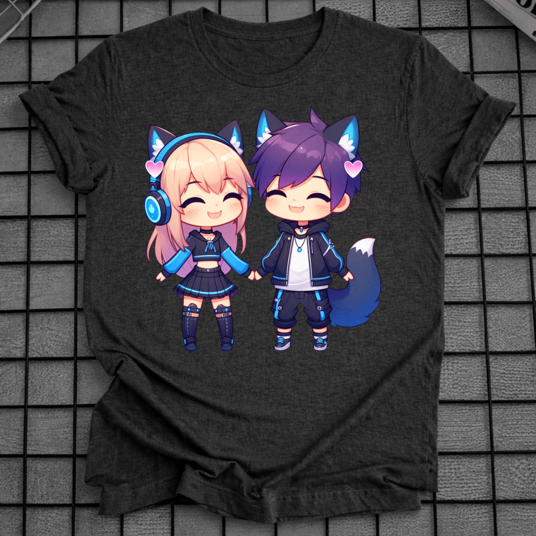 CHIBI JUNGE MÄDCHEN T-SHIRT