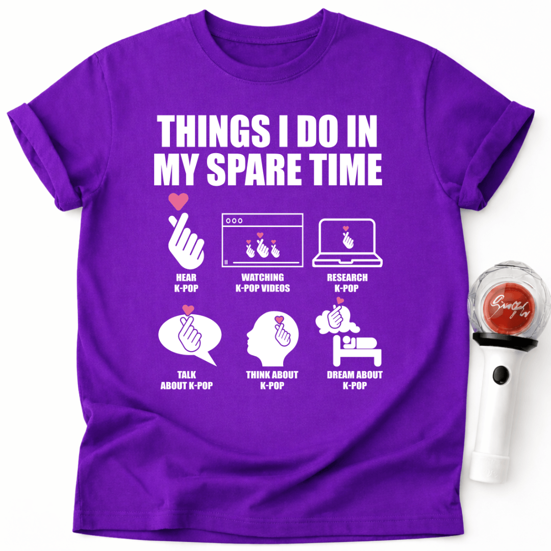 K-POP FAN HOBBIES T-SHIRT