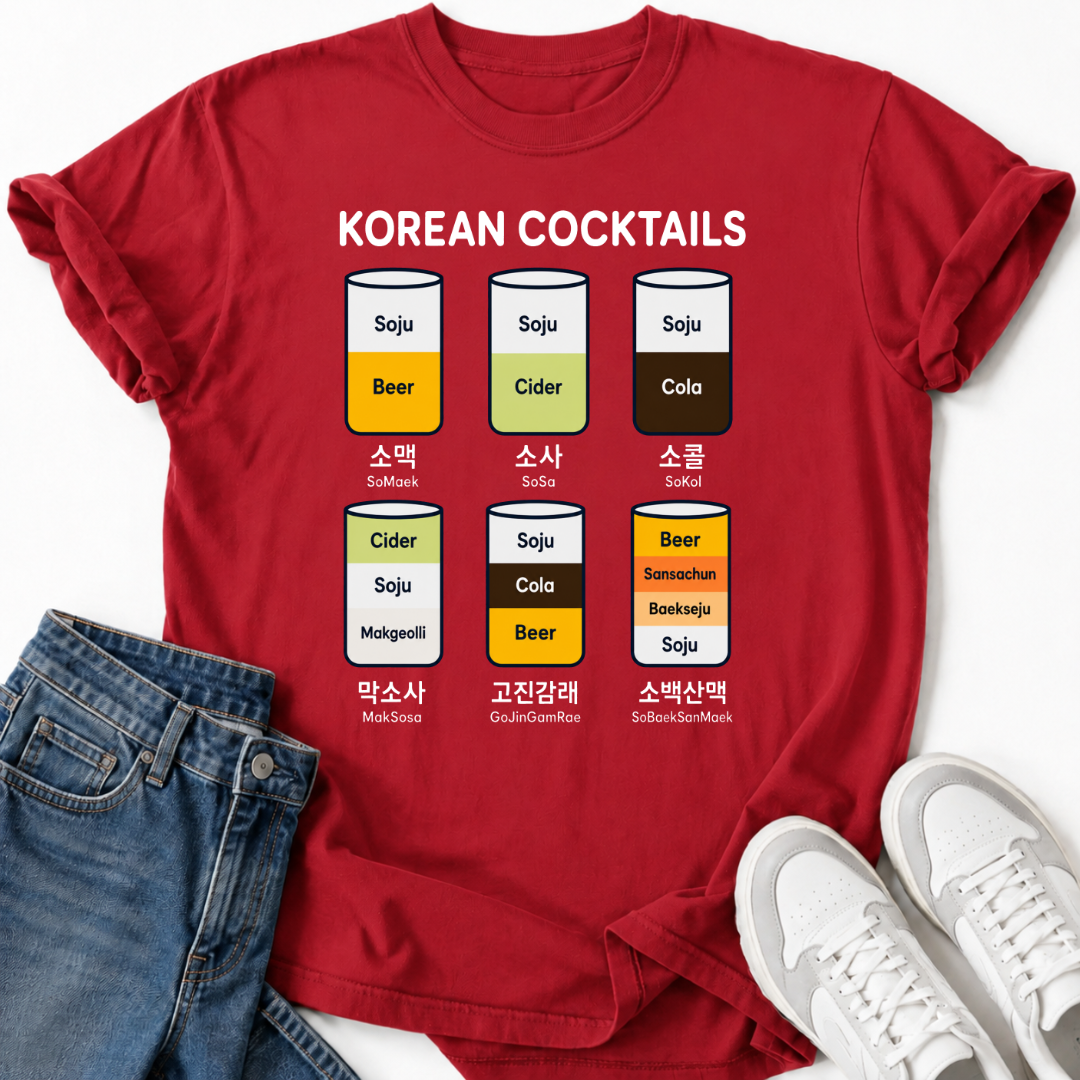 KOREAN COCKTAILS T-SHIRT