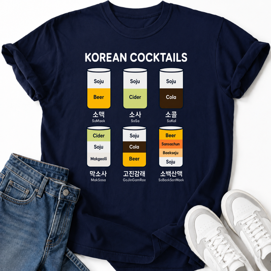 KOREAN COCKTAILS T-SHIRT