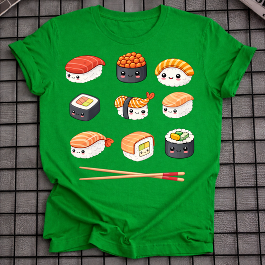 SUSHI CHARACTERS T-SHIRT