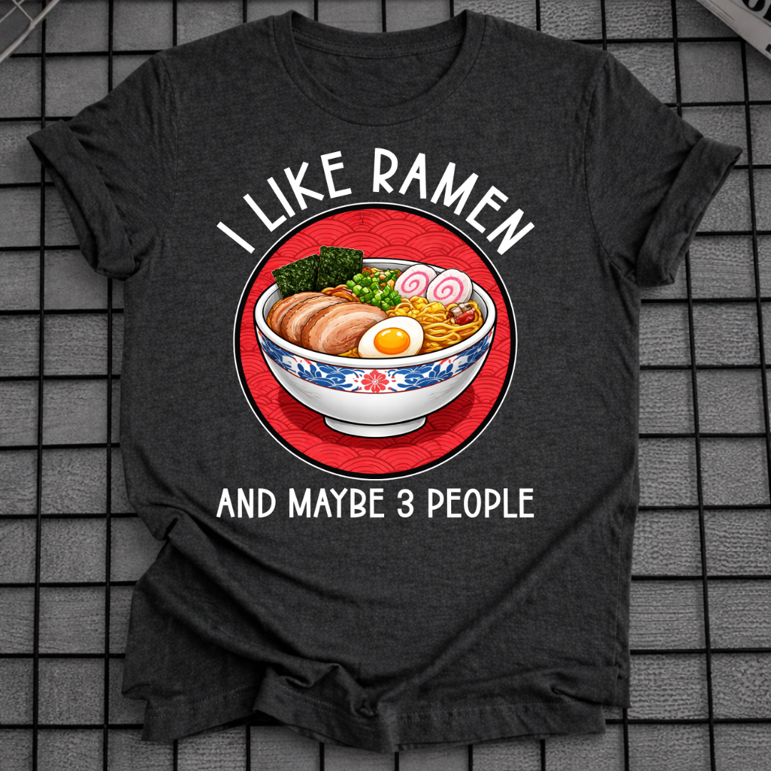 RAMEN OVER PEOPLE T-SHIRT