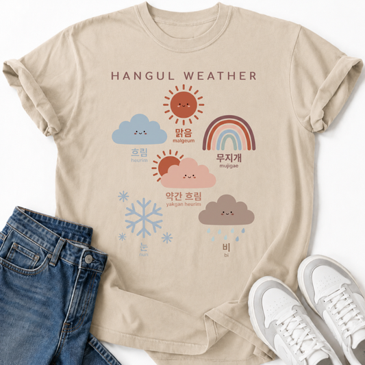 HANGUL WEATHER T-SHIRT