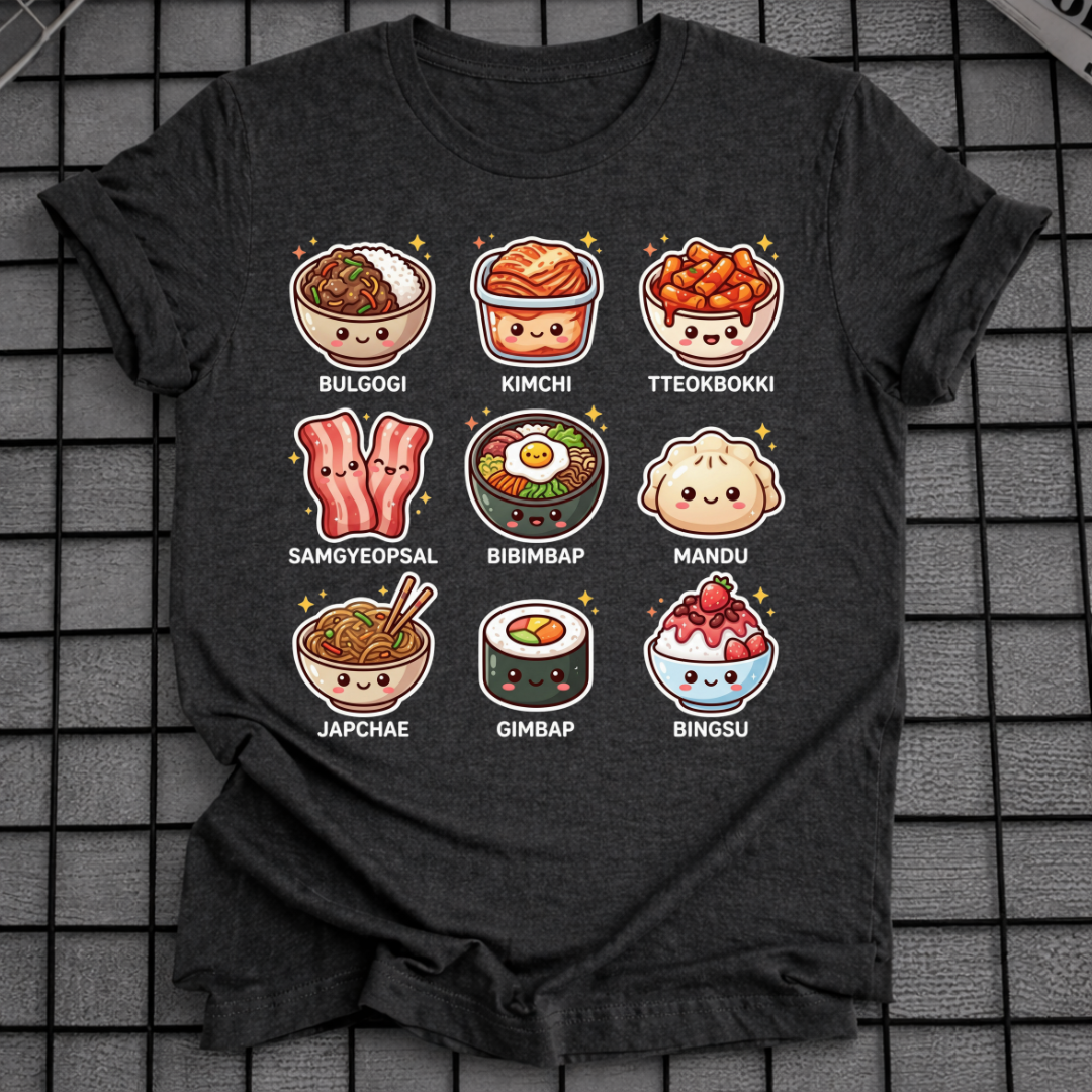 KOREAN STREET FOOD T-SHIRT