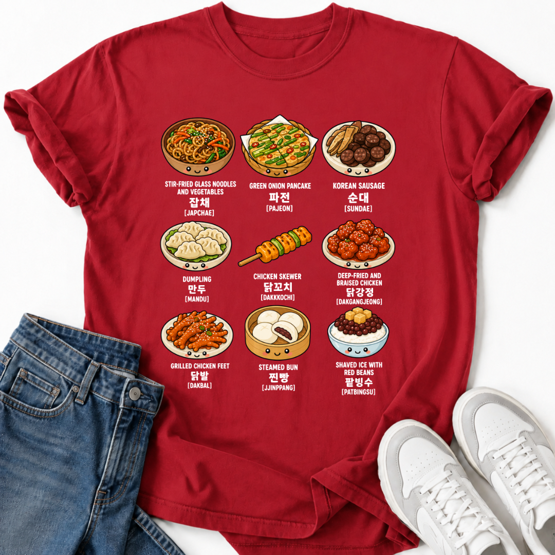 KOREAN CUISINE T-SHIRT