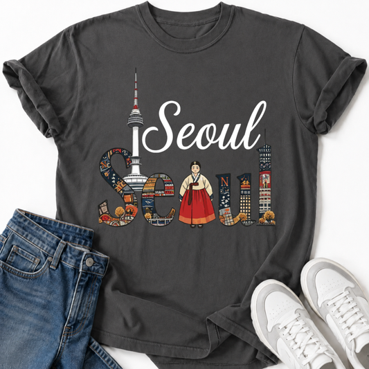 SEOUL CITYSCAPE T-SHIRT