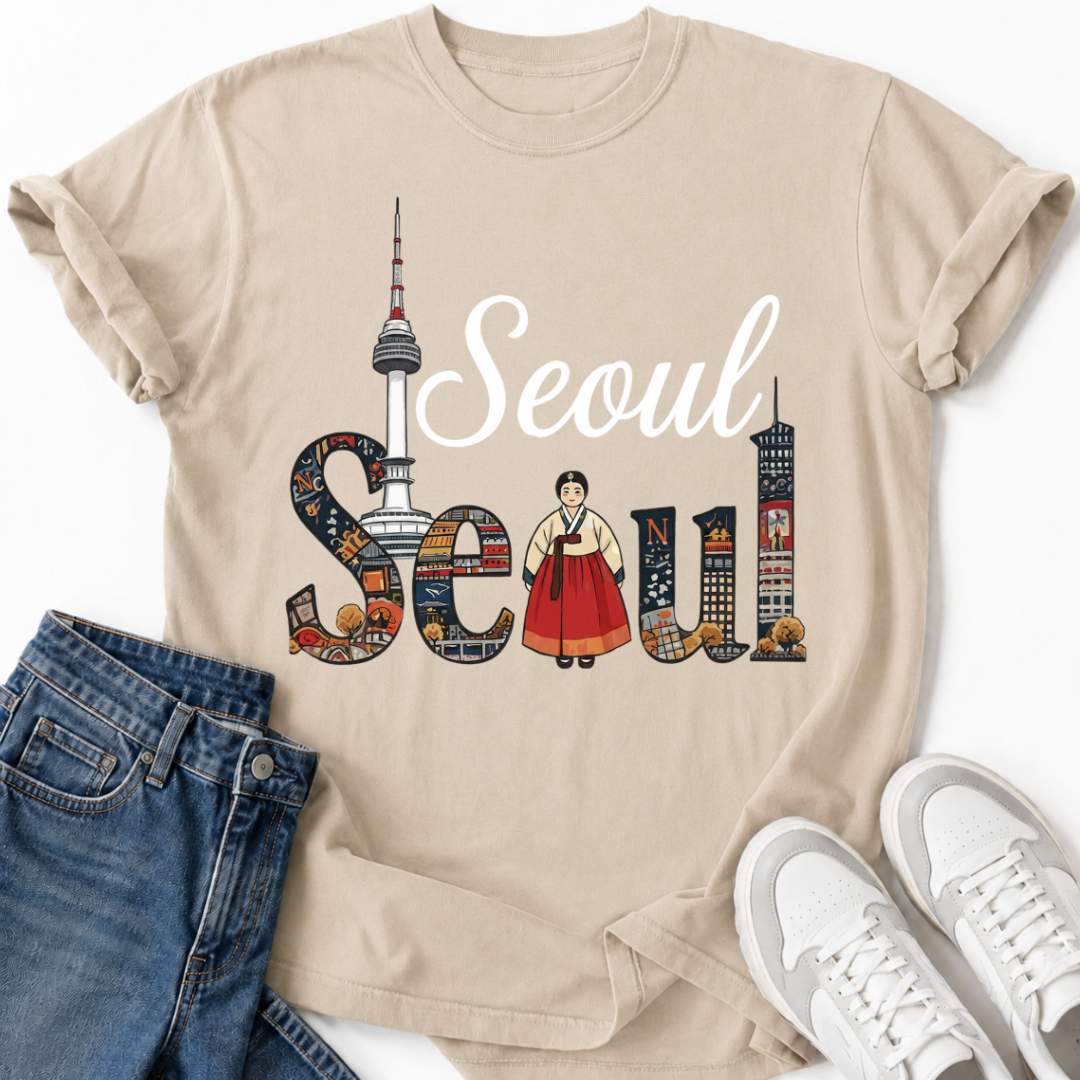 SEOUL CITYSCAPE T-SHIRT