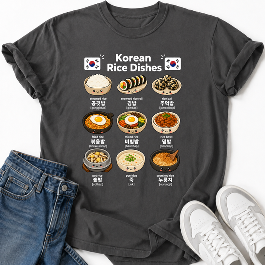 KOREAN RICE DISHES T-SHIRT