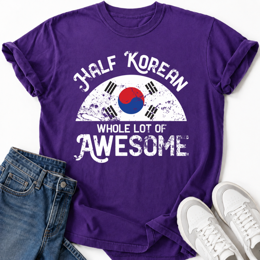 WHOLE LOT OF AWESOME T-SHIRT