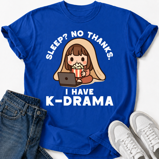 NÄCHTLICHES K-DRAMA T-SHIRT