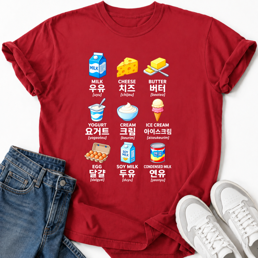 KOREAN DAIRY T-SHIRT