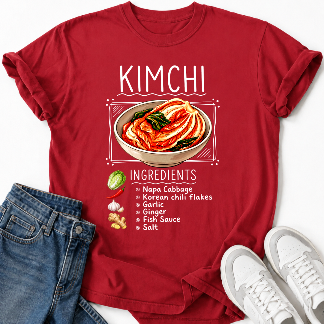 KIMCHI INGREDIENTS T-SHIRT