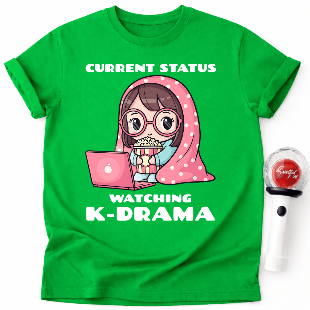CURRENT STATUS SCHAUE K-DRAMA T-SHIRT
