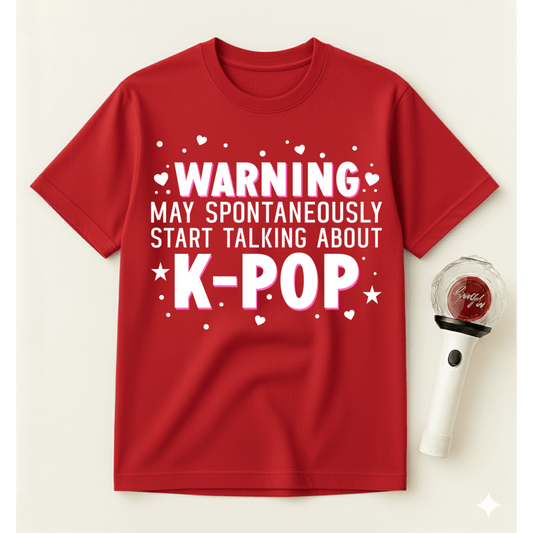 TALKING ABOUT K-POP T-SHIRT