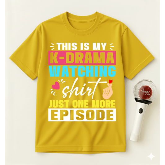 K-DRAMA WATCHING T-SHIRT