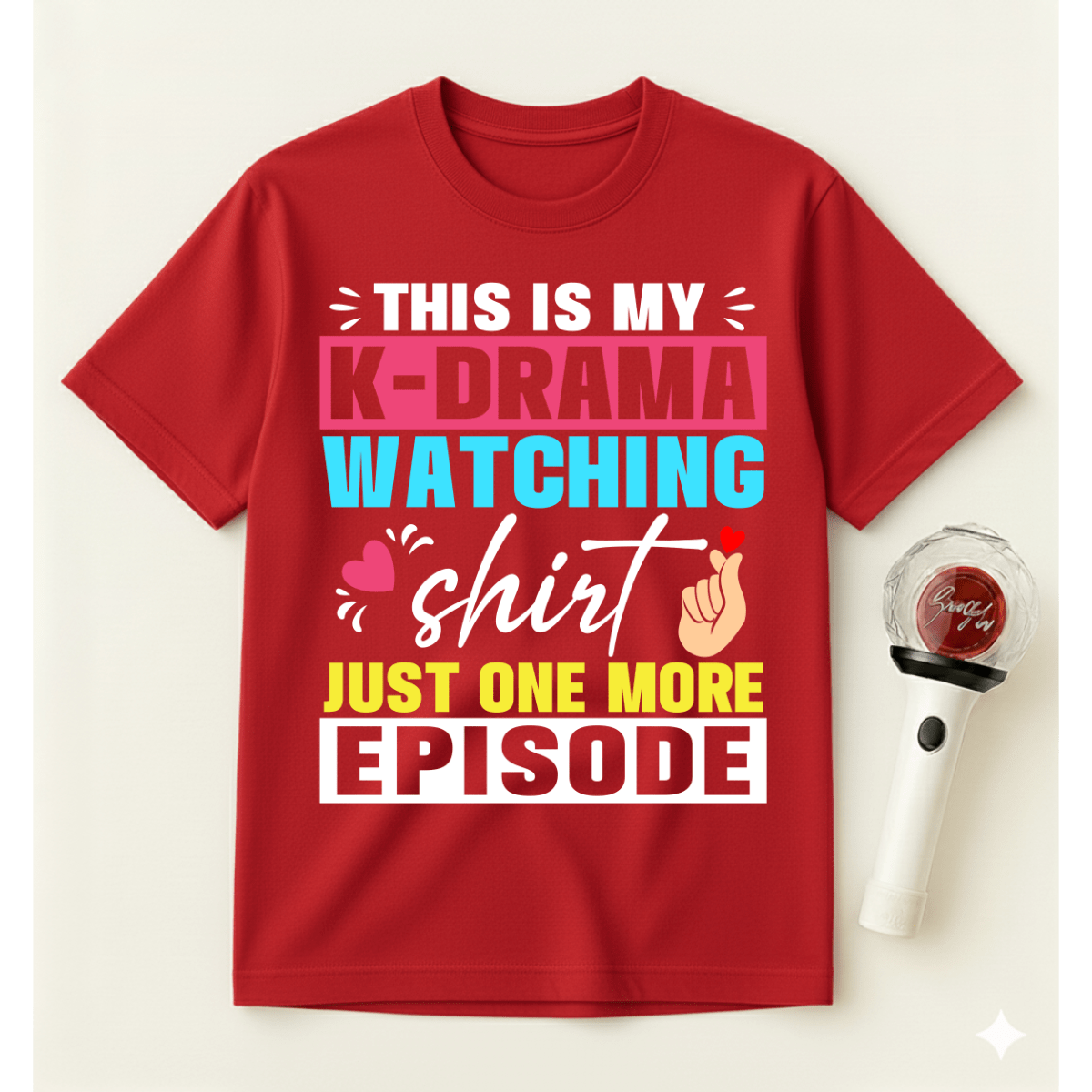 K-DRAMA WATCHING T-SHIRT