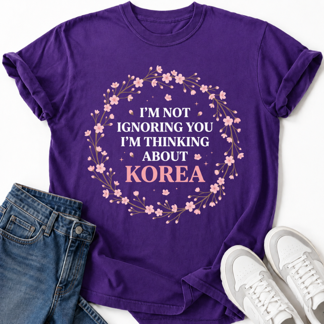 NACHDENKEN ÜBER KOREA T-SHIRT