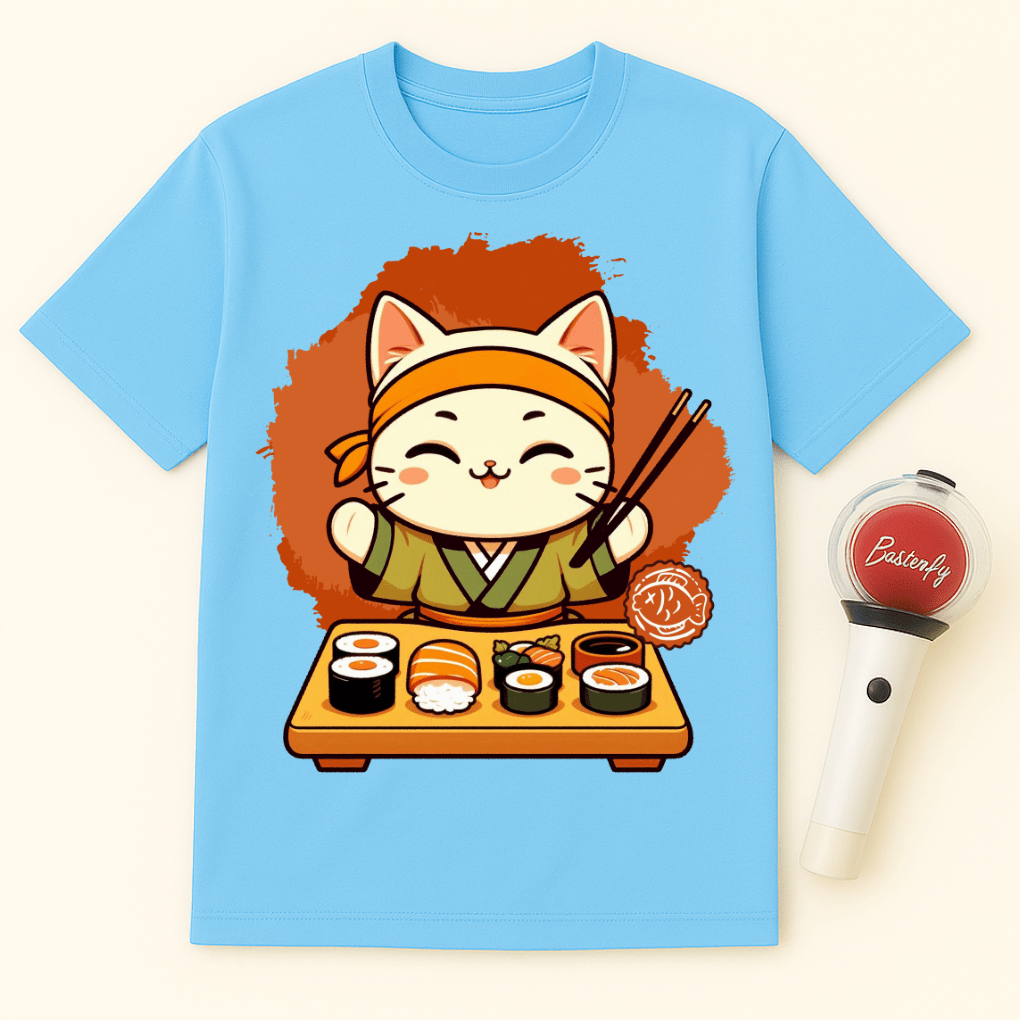 SUSHI CAT UNISEX T-SHIRT