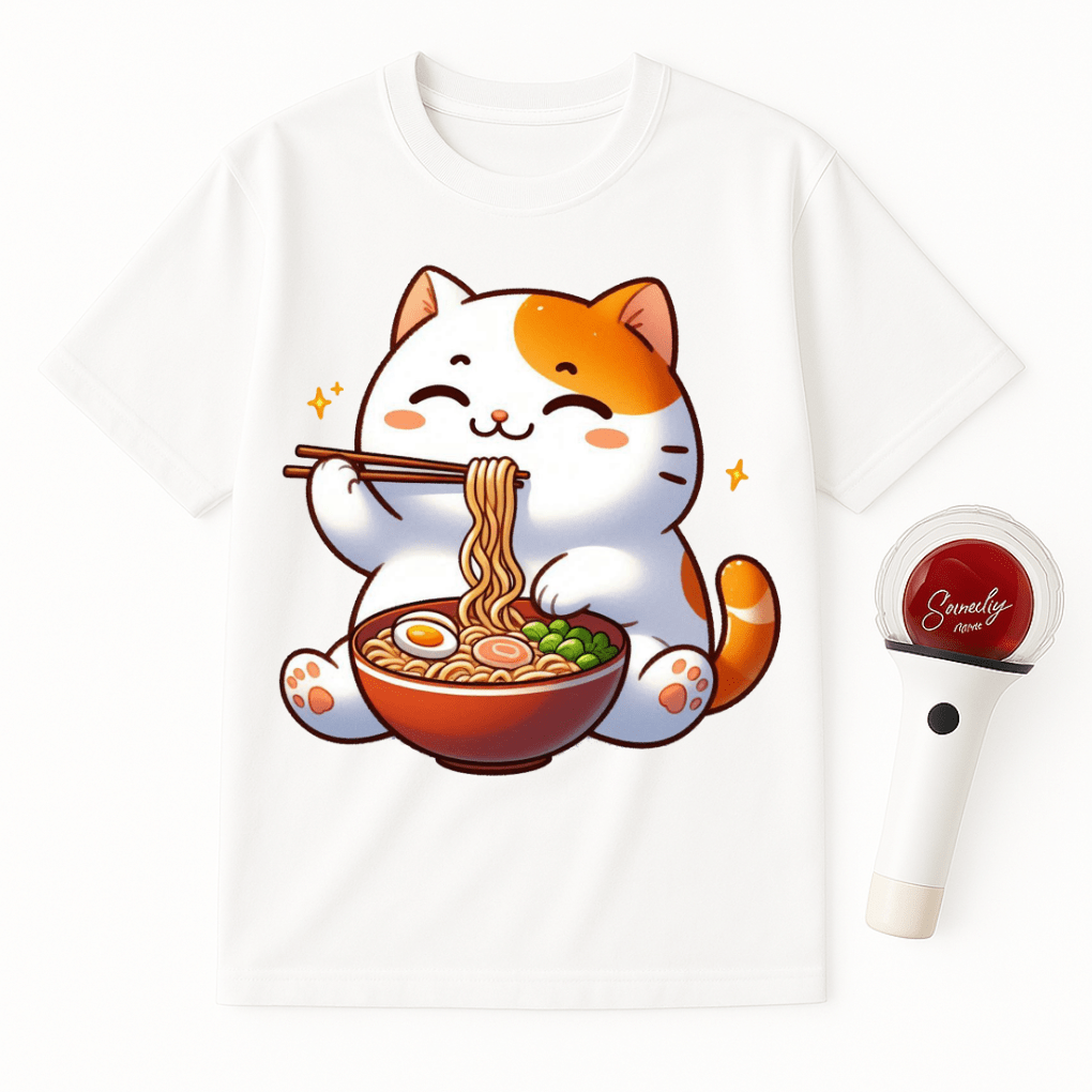 RAMEN CAT UNISEX T-SHIRT