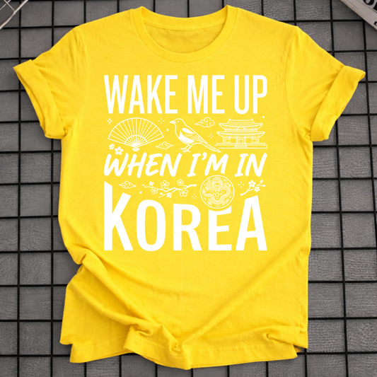 WAKE ME UP T-SHIRT
