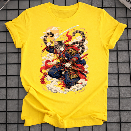 KATZEN-SAMURAI-T-SHIRT