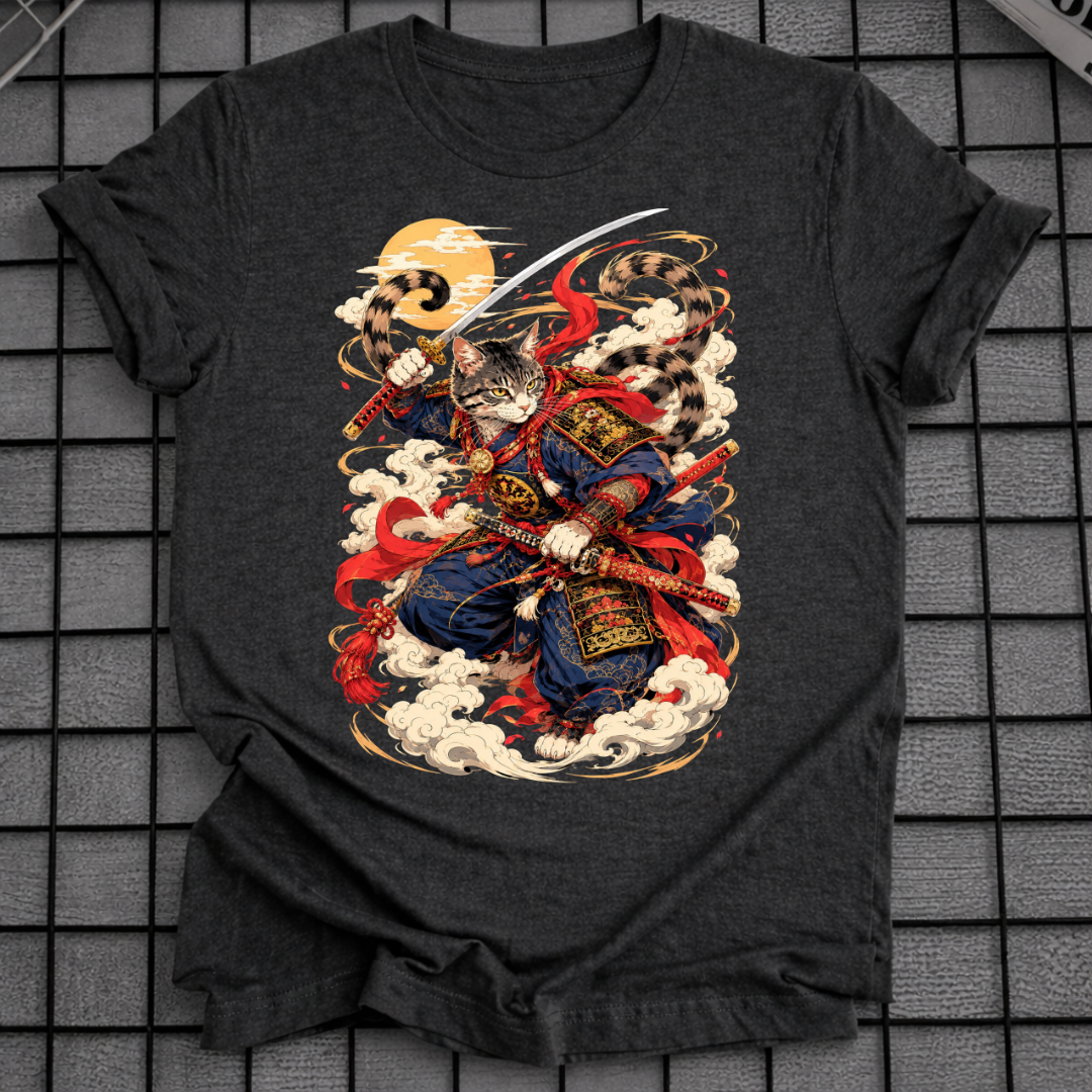 CAT SAMURAI T-SHIRT