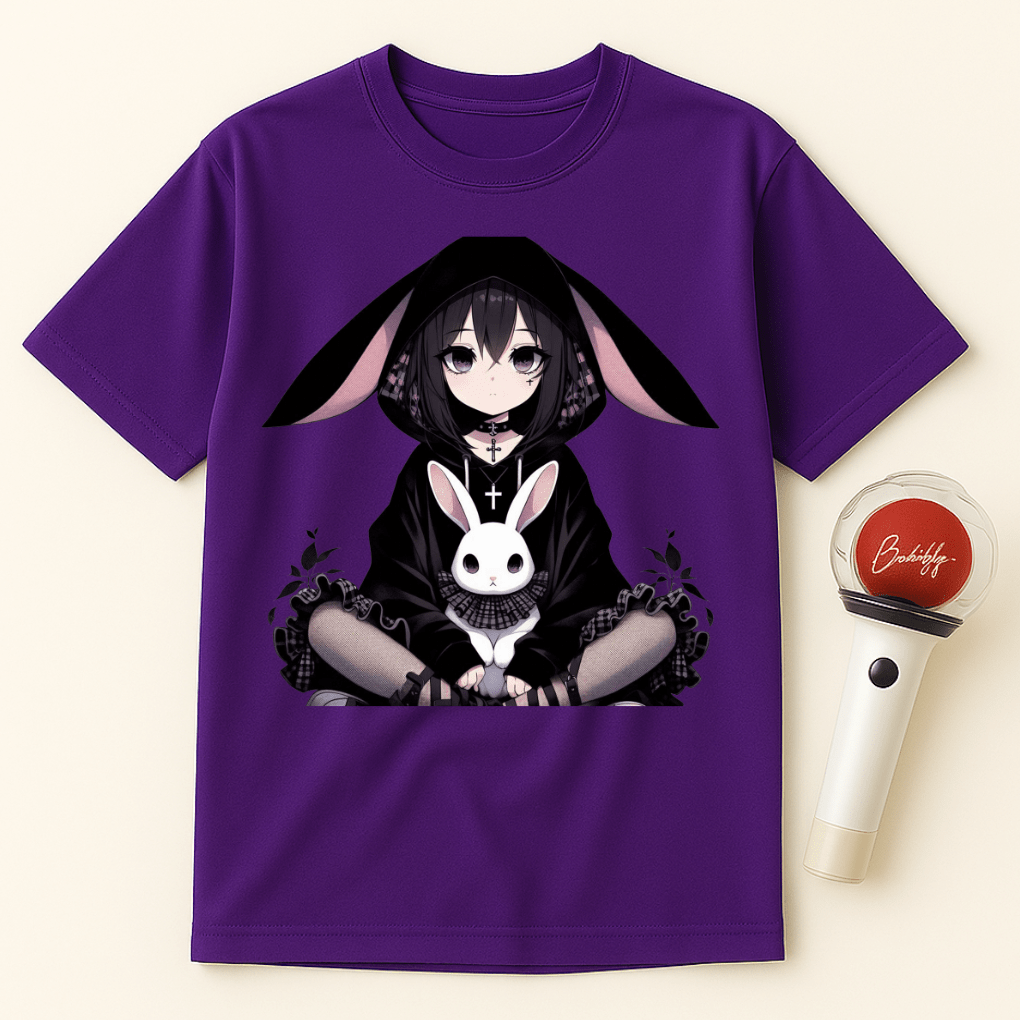 GOTH BUNNY GIRL UNISEX T-SHIRT