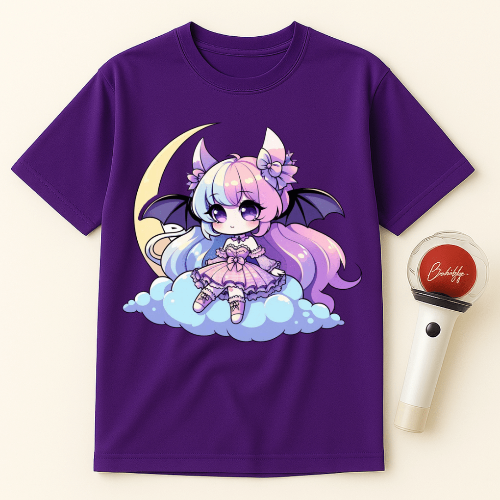 PASTEL GOTH CHIBI BAT GIRL UNISEX T-SHIRT