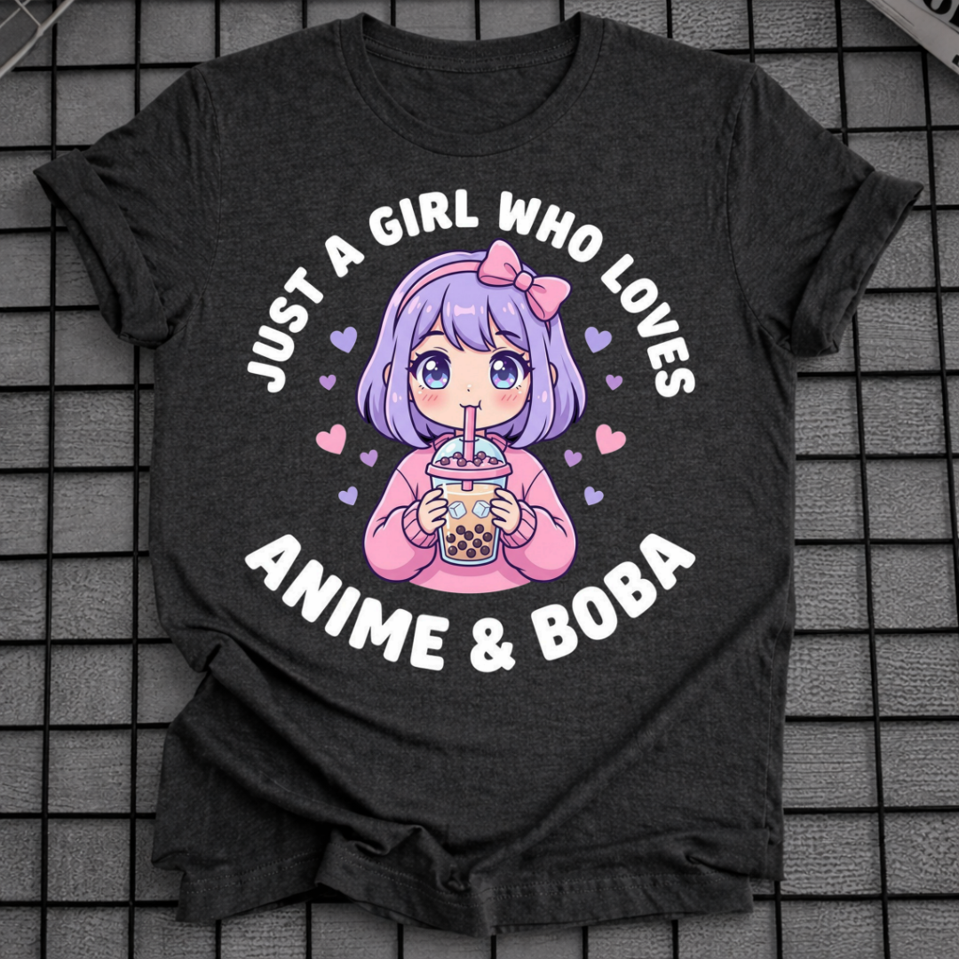 ANIME & BOBA T-SHIRT