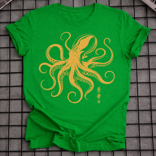 JAPANISCHES OKTOPUS-T-SHIRT