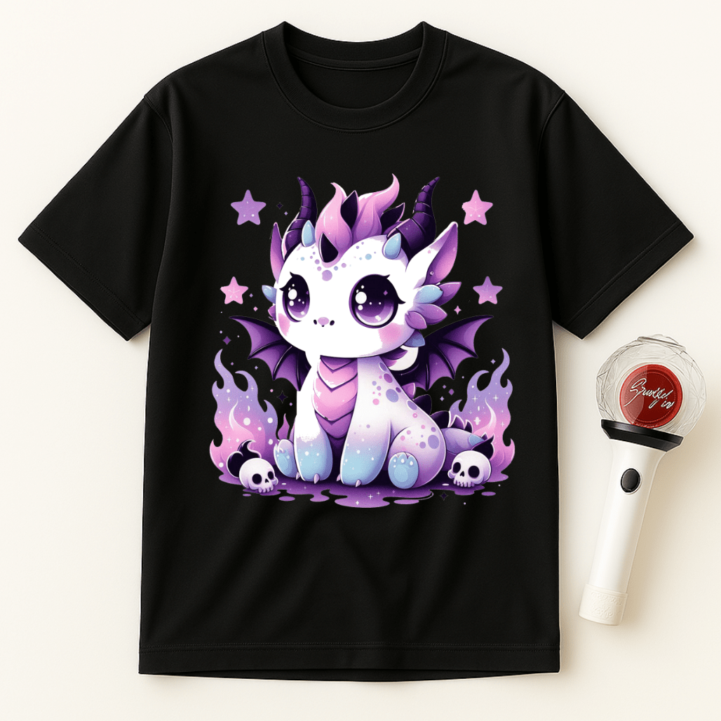 KAWAII PASTEL GOTH DRAGON UNISEX T-SHIRT