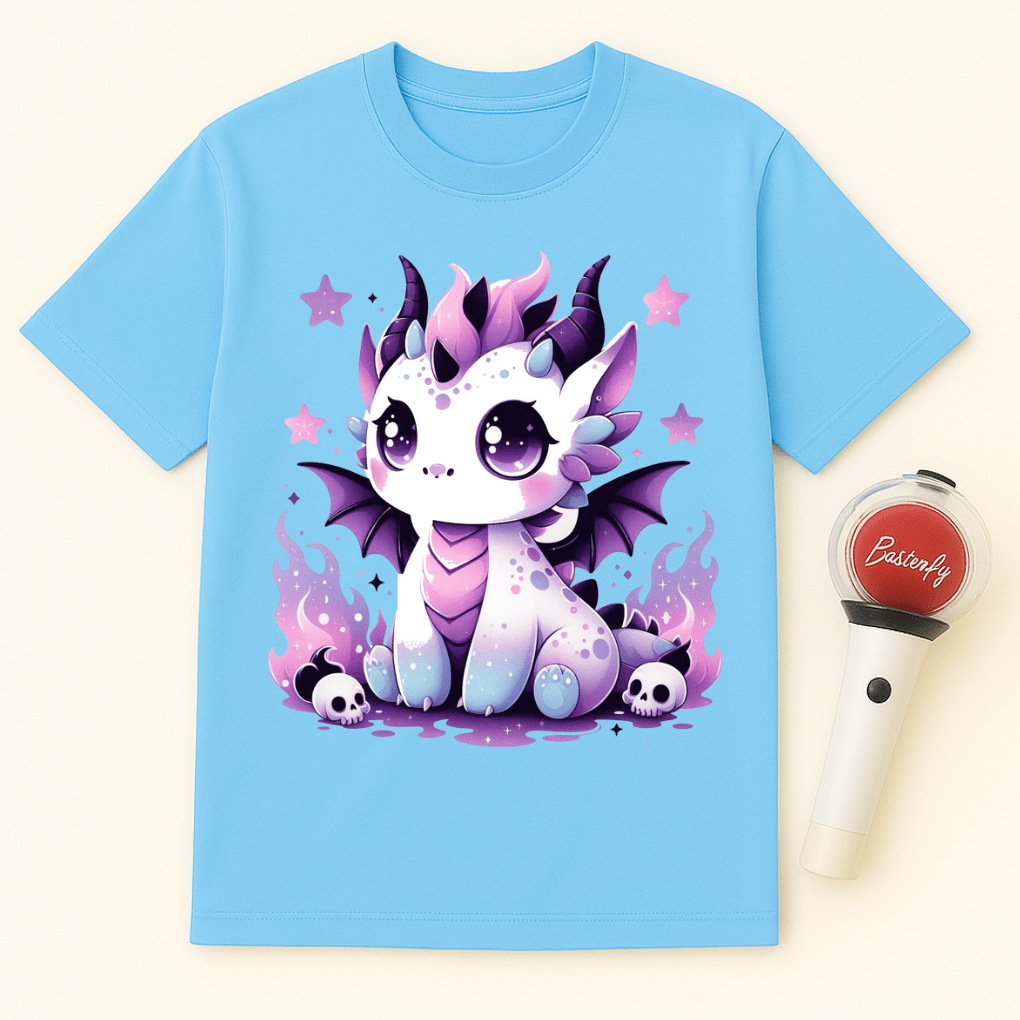 KAWAII PASTEL GOTH DRAGON UNISEX T-SHIRT