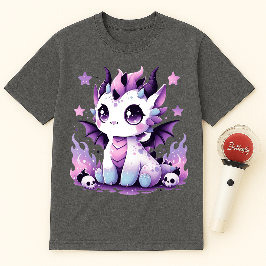 KAWAII PASTEL GOTH DRAGON UNISEX T-SHIRT