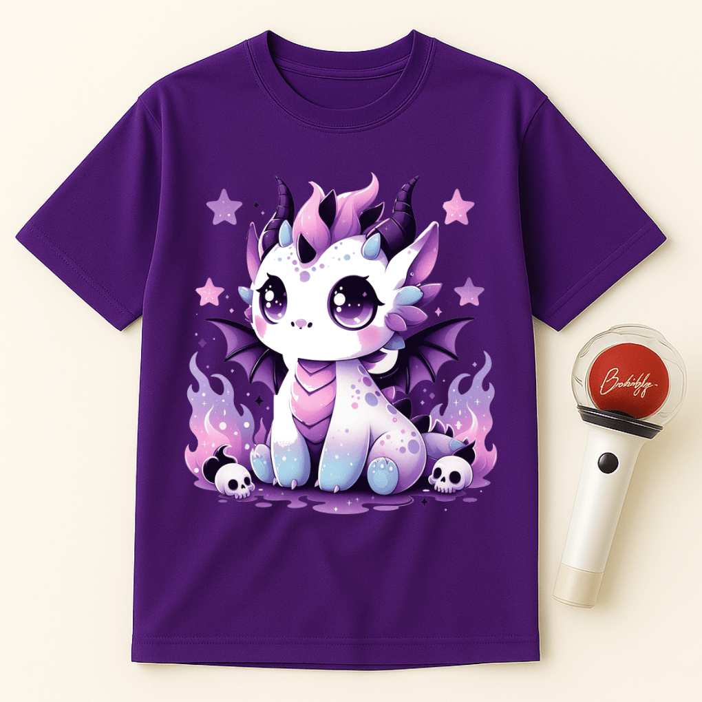 KAWAII PASTEL GOTH DRAGON UNISEX T-SHIRT