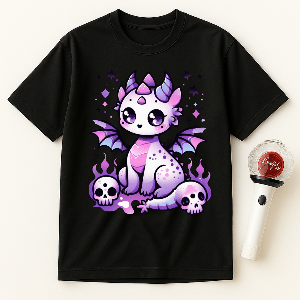 PASTEL GOTH DRAGON UNISEX T-SHIRT