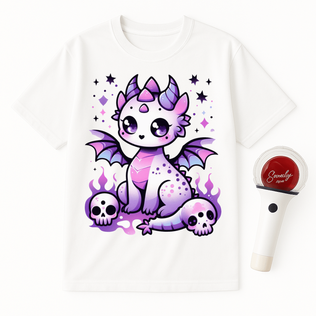 PASTEL GOTH DRAGON UNISEX T-SHIRT