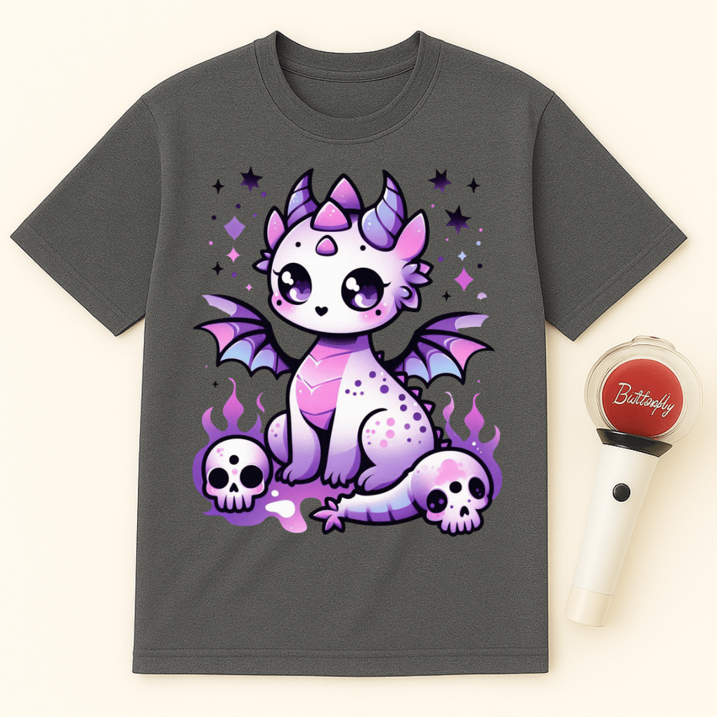 PASTEL GOTH DRAGON UNISEX T-SHIRT