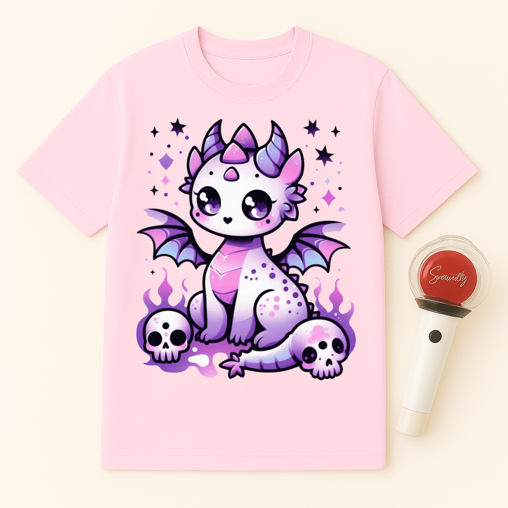 PASTEL GOTH DRAGON UNISEX T-SHIRT
