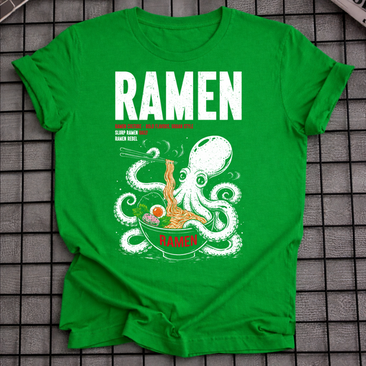 VINTAGE OCTOPUS RAMEN T-SHIRT