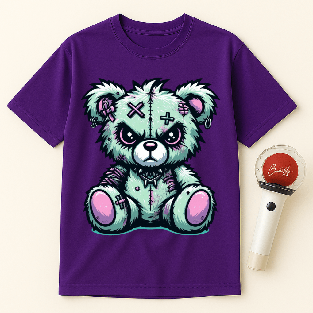 ZOMBIE BEAR UNISEX T-SHIRT