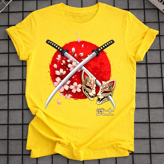SAMURAI MASK SAKURA T-SHIRT