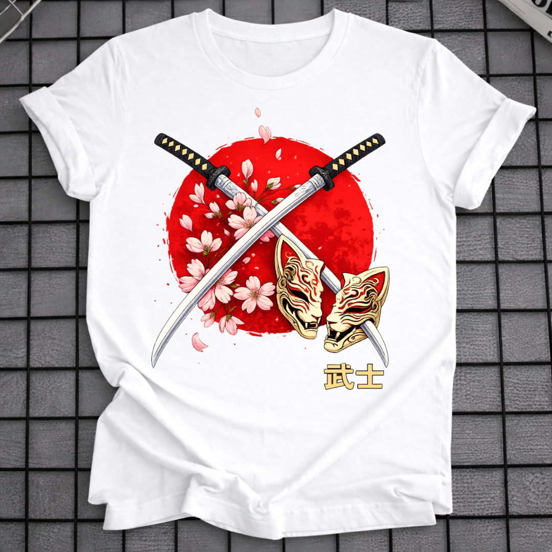 SAMURAI MASK SAKURA T-SHIRT