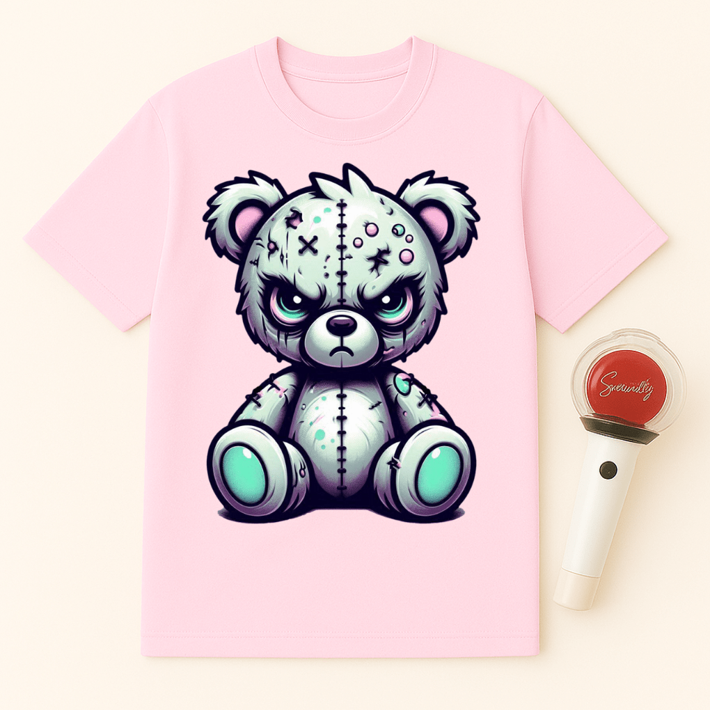 CREEPY TEDDY BEAR UNISEX T-SHIRT