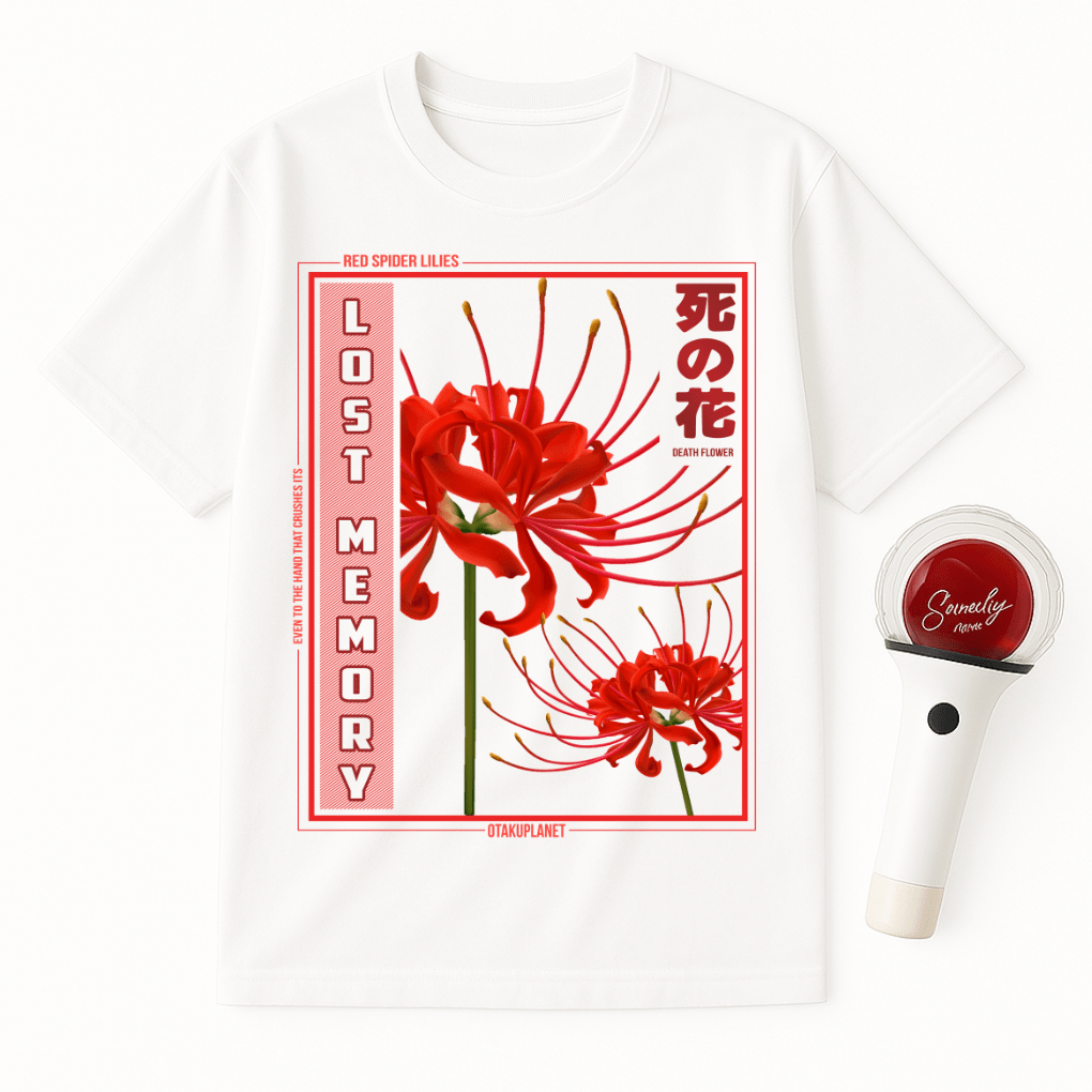 RED SPIDER LILIES UNISEX T-SHIRT