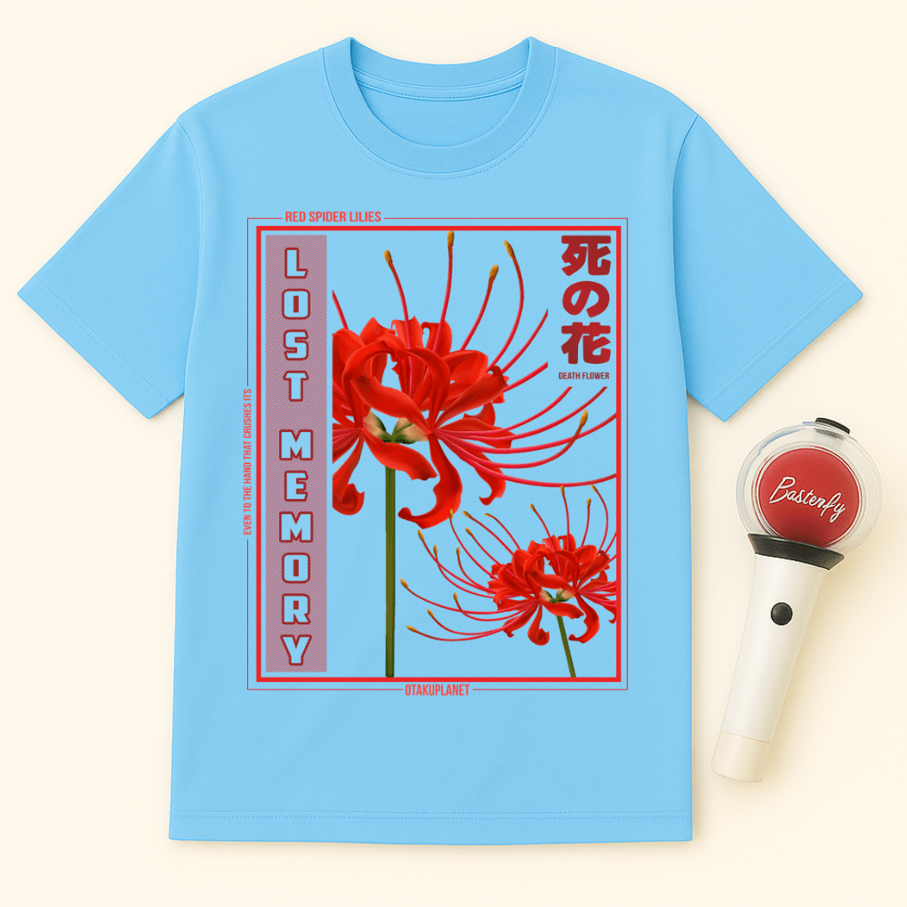 RED SPIDER LILIES UNISEX T-SHIRT