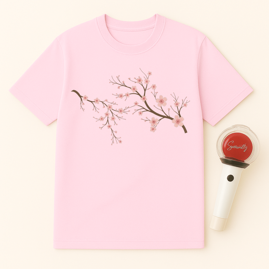 MINIMAL SAKURA BRANCH T-SHIRT