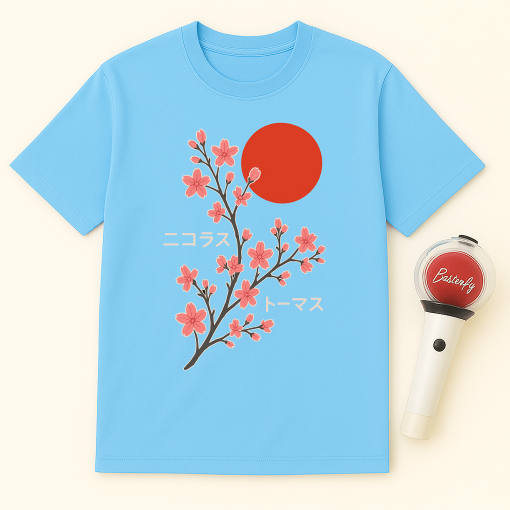 SAKURA RISING SUN UNISEX T-SHIRT
