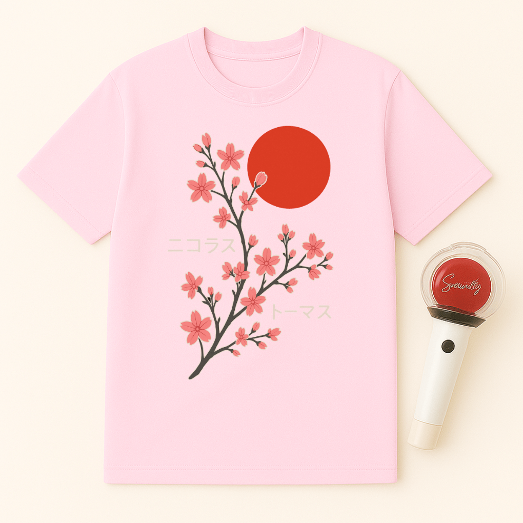 SAKURA RISING SUN UNISEX T-SHIRT