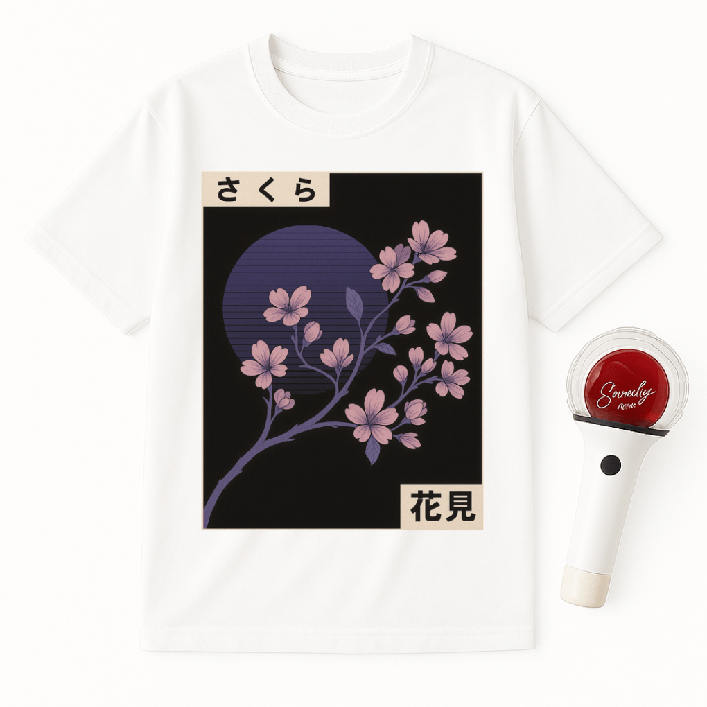 SAKURA NIGHT T-SHIRT